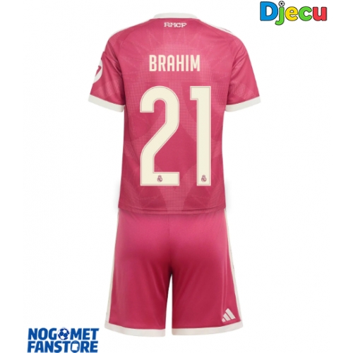 Real Madrid Brahim Diaz #21 Rezervni Dres za djecu 2026-27 Kratak Rukav (+ Kratke hlače)